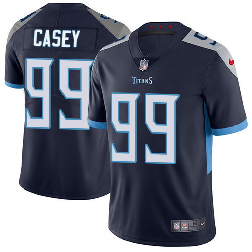 Nike Titans #99 Jurrell Casey Navy Blue Alternate Men's Stitched NFL Vapor Untouchable Limited Jersey
